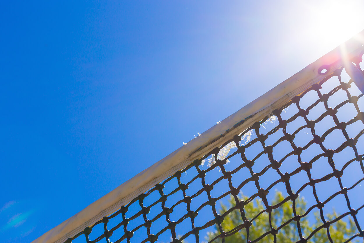Padel court at Padel Play UK in North London