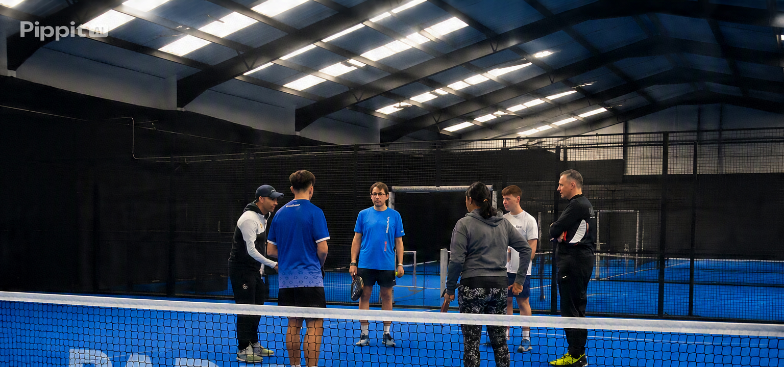 Group padel coaching