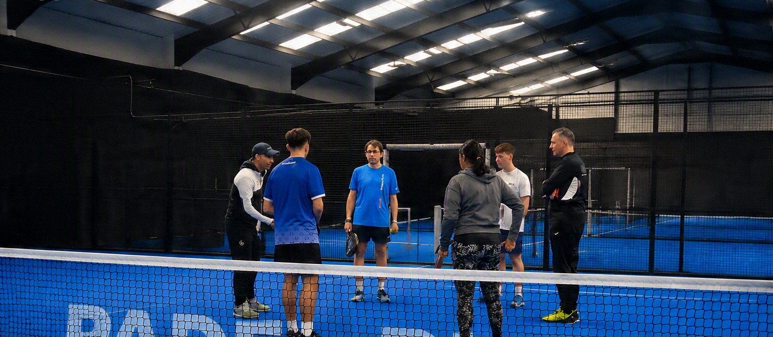 Group padel coaching