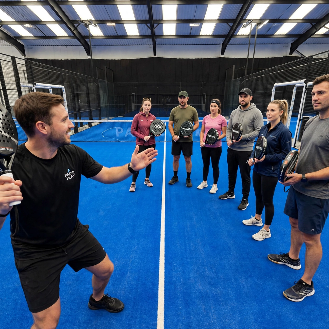 Padel coaching clinic