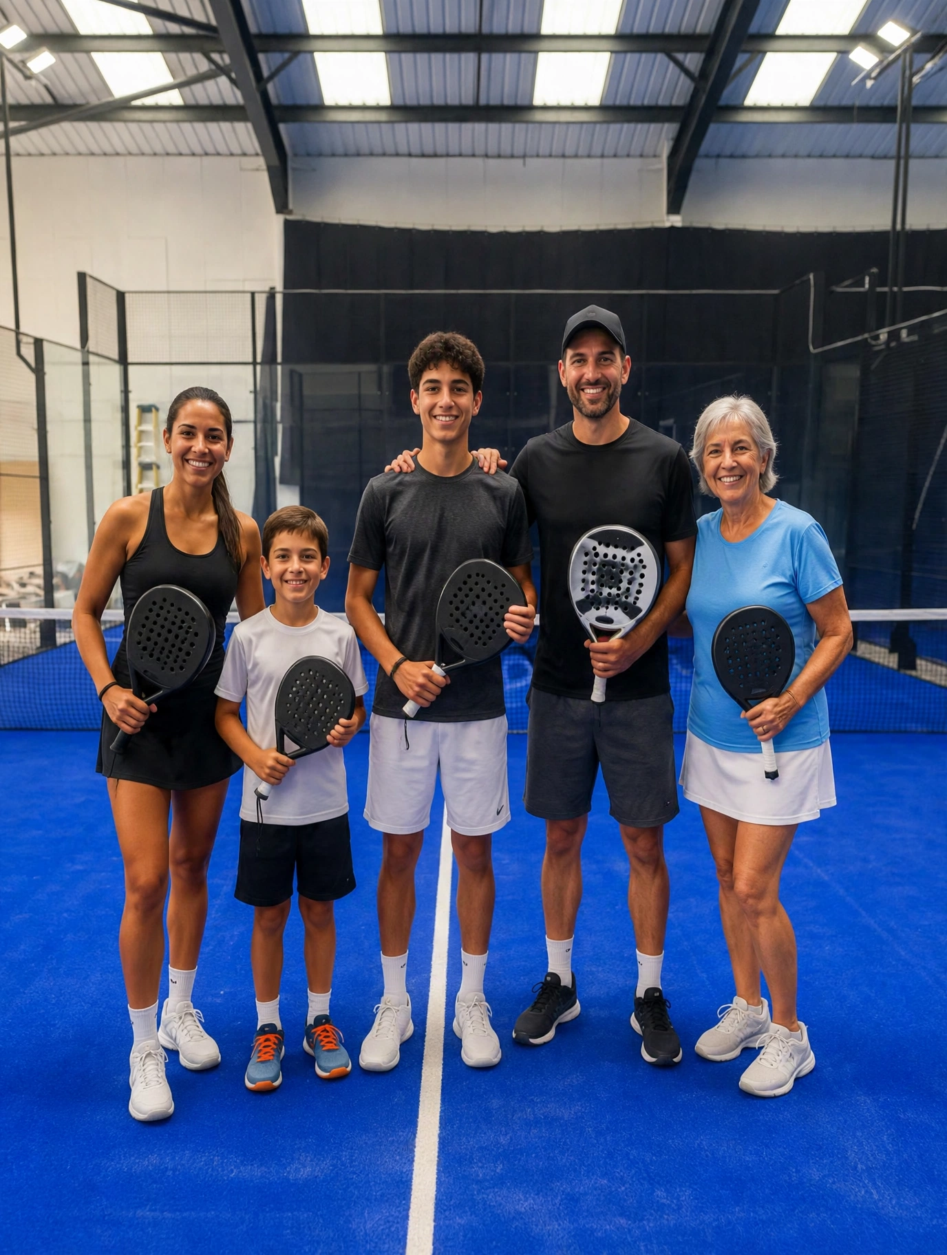Padel activities and facilities