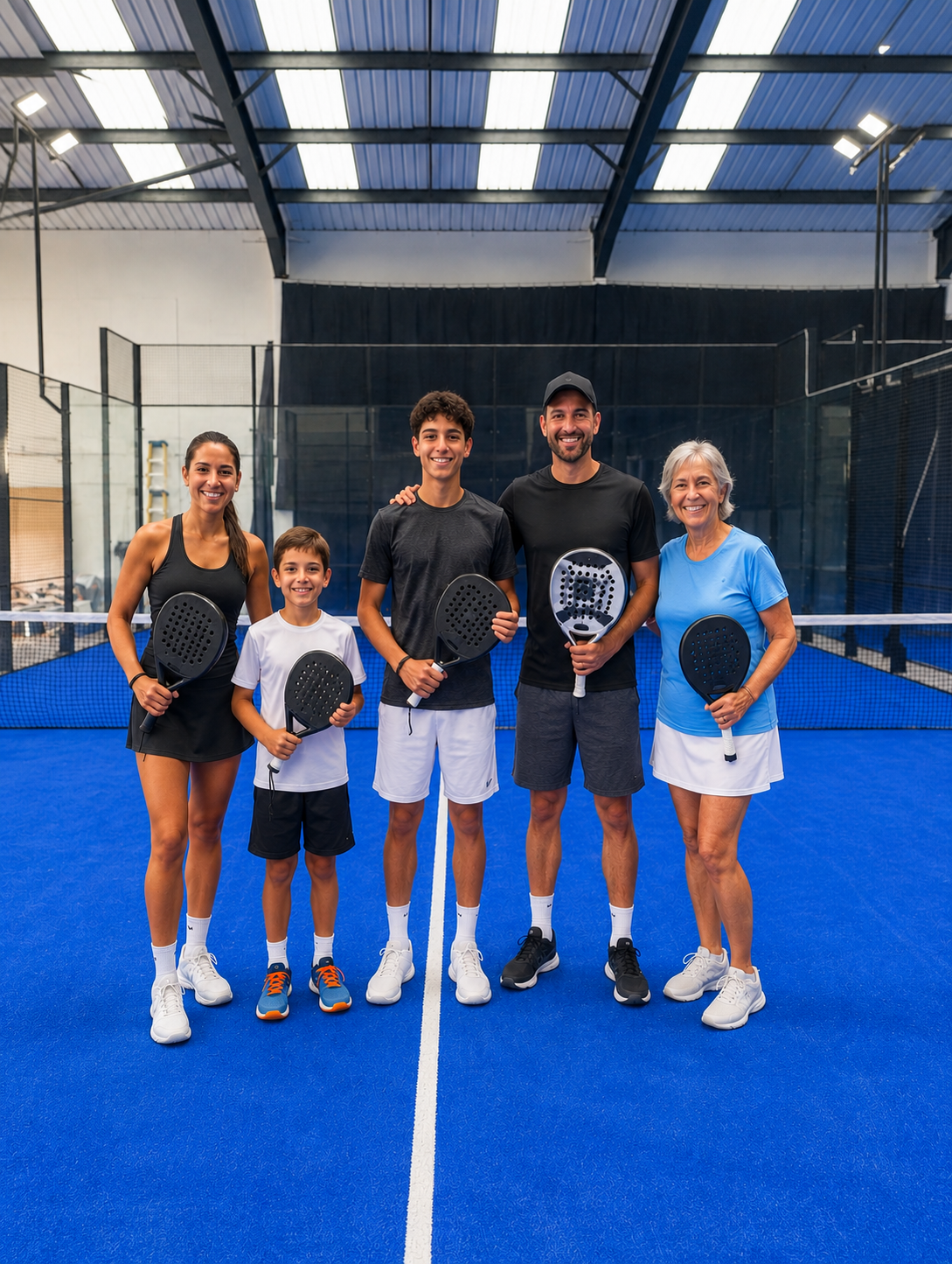 Padel activities and facilities